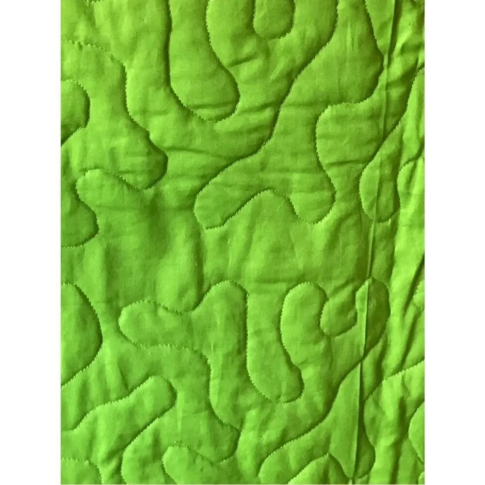 NWT. Colors of Green Beautiful Hand Crafted Quilt